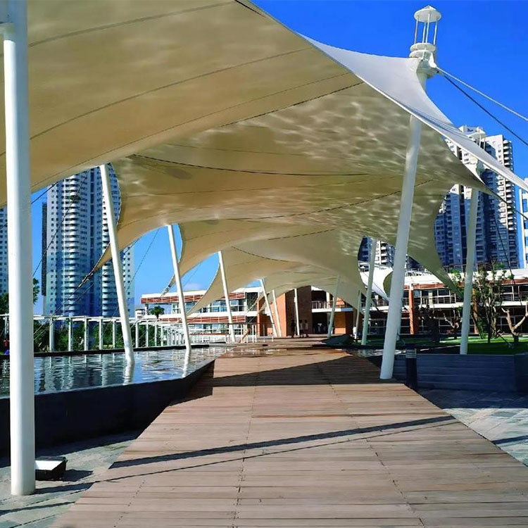 镇平县膜结构景观棚