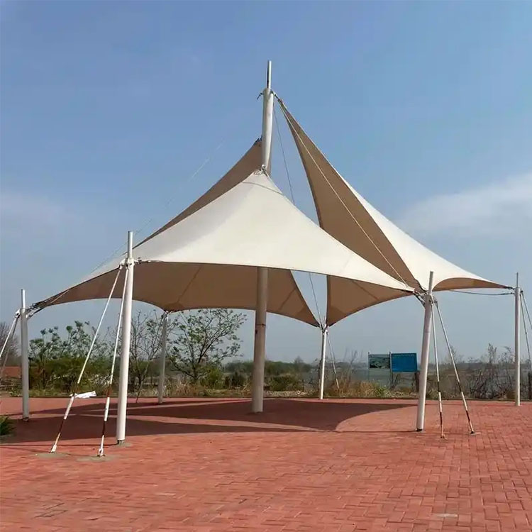 镇平县膜结构景观棚