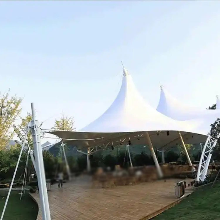 镇平县膜结构景观棚