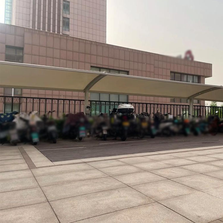 镇平县膜结构电动车棚