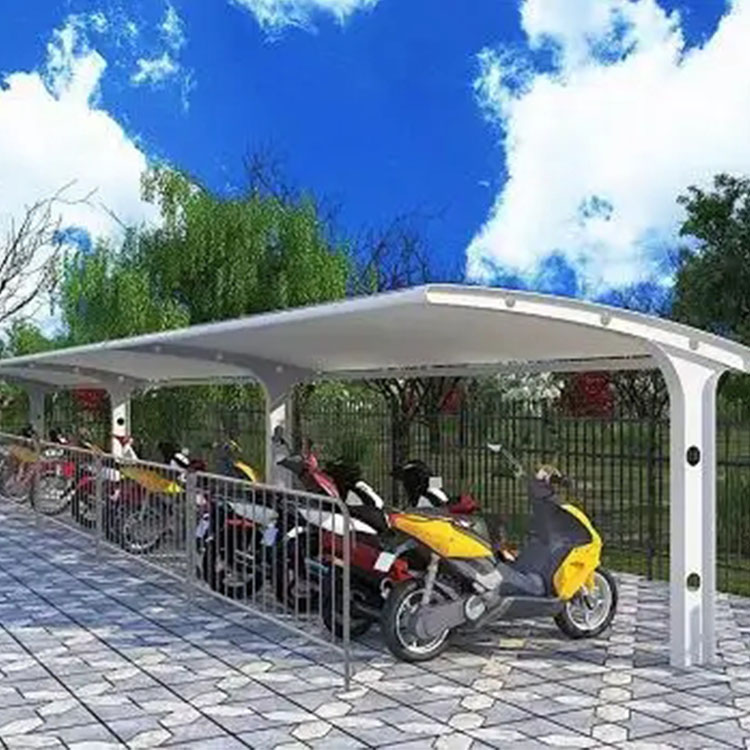 镇平县膜结构电动车棚